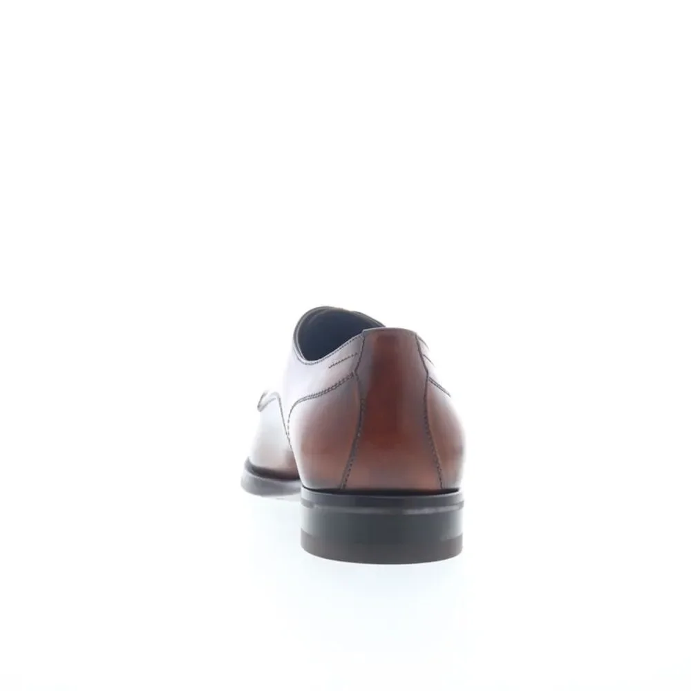 Di Bianco Mens Bersano Lined Calf Brown Shoes (NWT)